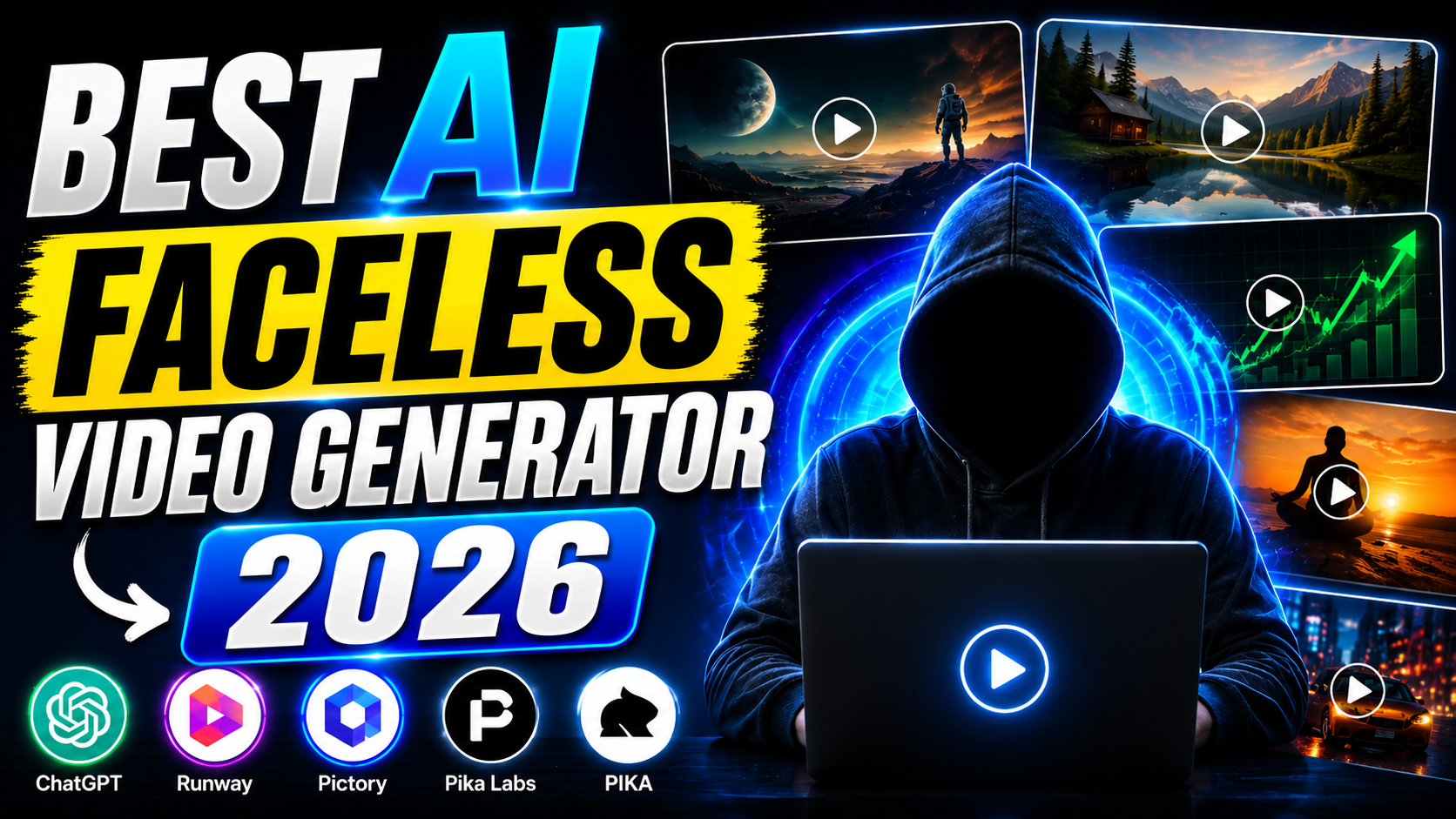 Best AI Faceless Video Generator 2026 (Top 7 Tools Compared)