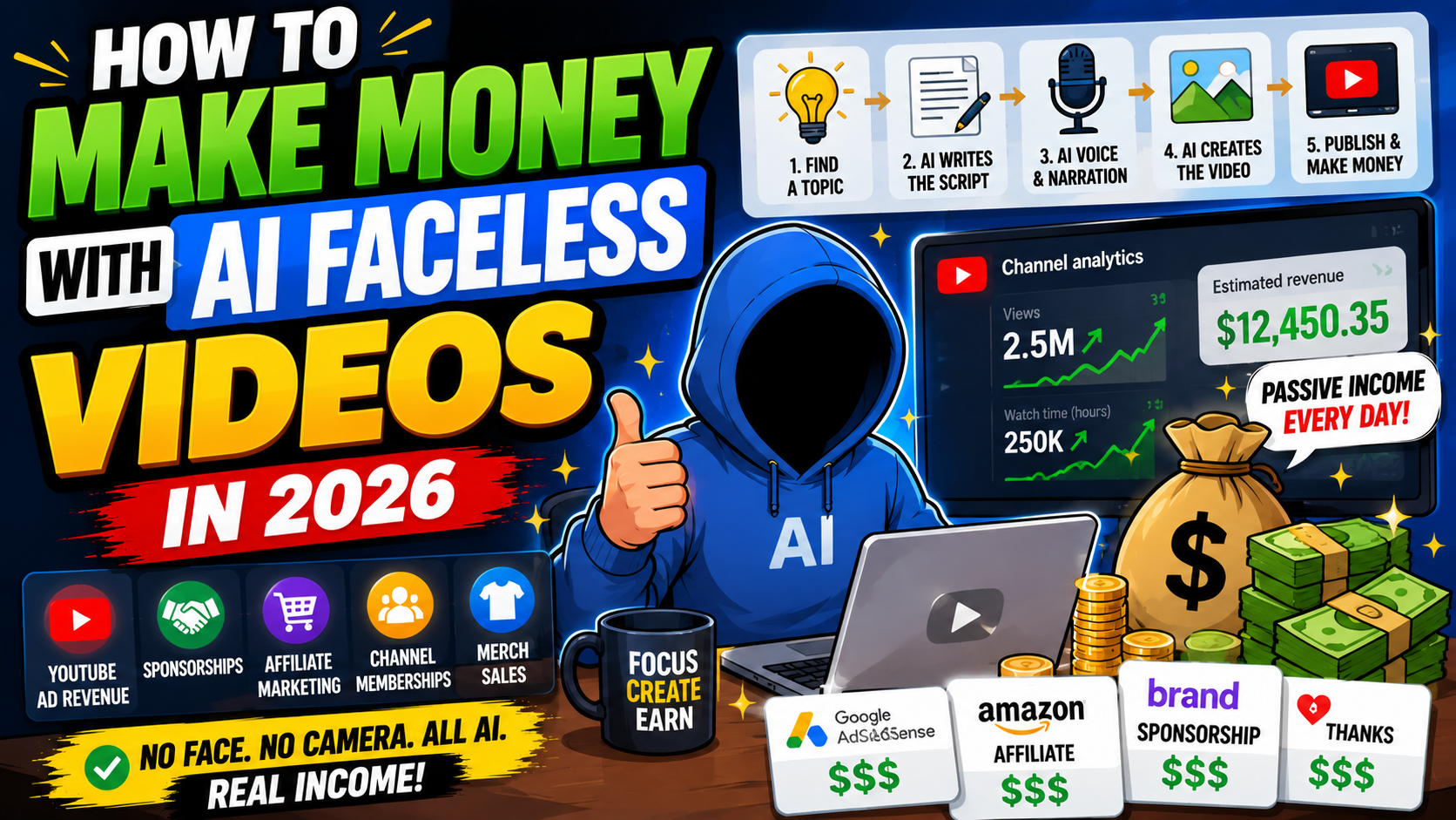 How to Make Money with AI Faceless Videos in 2026