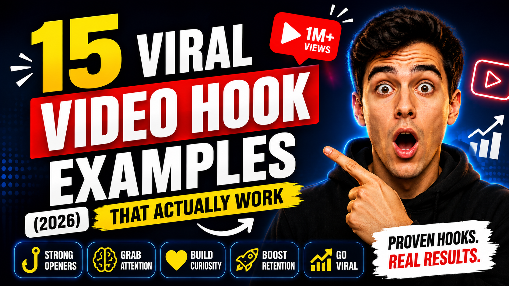 15 Viral Video Hook Examples That Actually Work (2026)